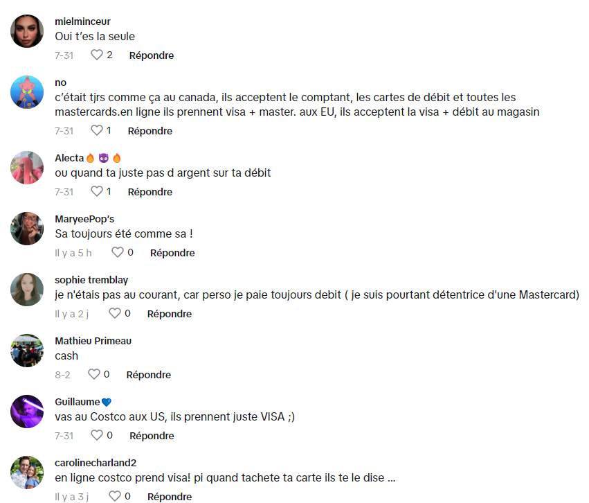 Une jeune Québécoise se vide le coeur sur une pratique de Costco qu'elle ne comprend pas.