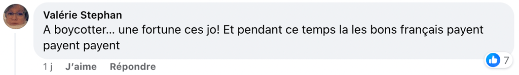 Des Français furieux par le potentiel gros chèque montant par Céline Dion pour les Jeux Olympiques