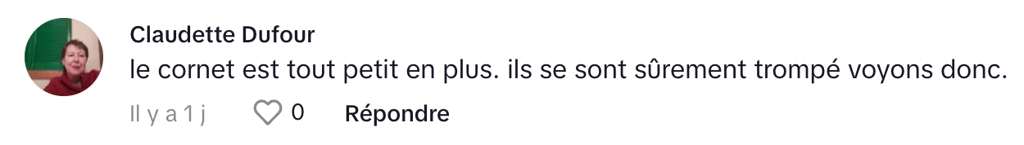 Une Québécoise scandalisée par le prix d'un cornet dans une crèmerie