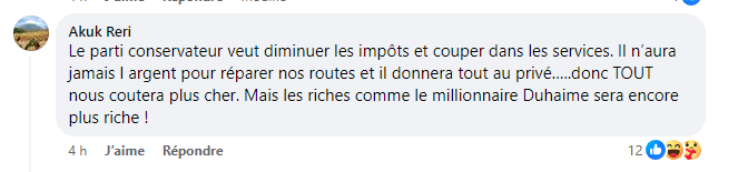 Éric Duhaime n'est pas tendre avec Valérie Plante et François Legault après la fuite d’eau majeure à Montréal