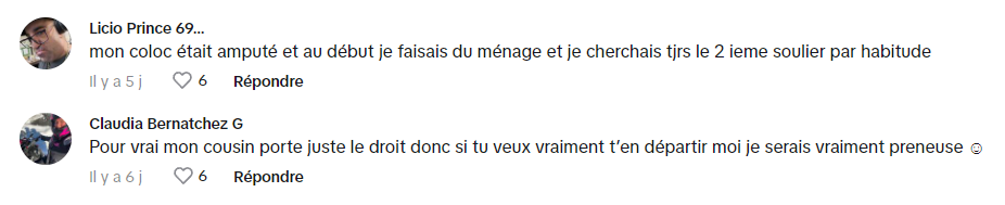 Martin Deschamps explique finalement ce qu'il fait avec ses souliers droits.