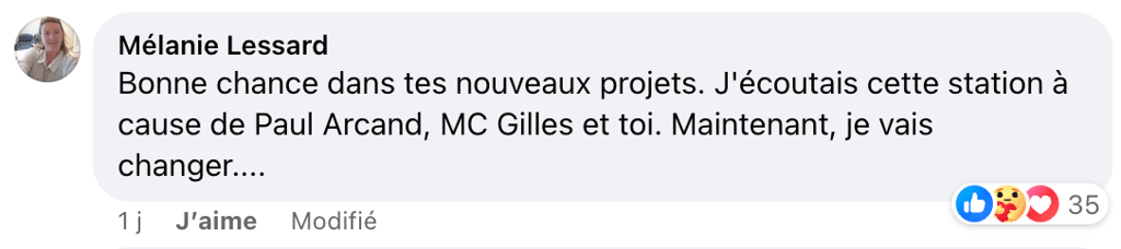 Un grand nombre de Québécois sont très déçus du départ de Pierre-Yves McSween et le font savoir