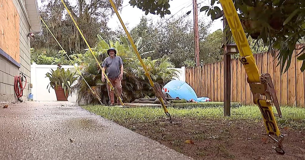 Voici ce qui est arrivé à l'homme qui avait attaché sa maison avant le passage de l'ouragan Milton 