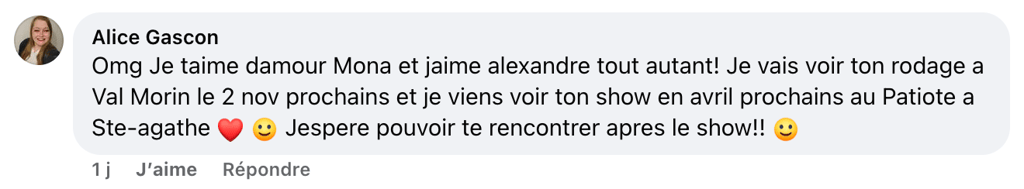 Alexandre Aussant révèle ce qu’il fait de son paquet quand il s’habille en Mona de Grenoble