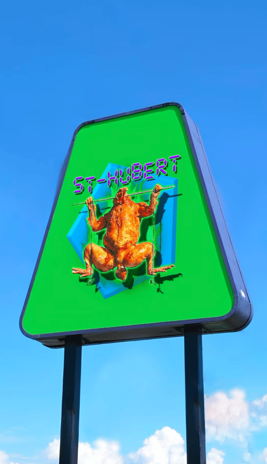 Arnaud Soly décide d'améliorer le logo de St-Hubert et c'est d'une horreur inimaginable.