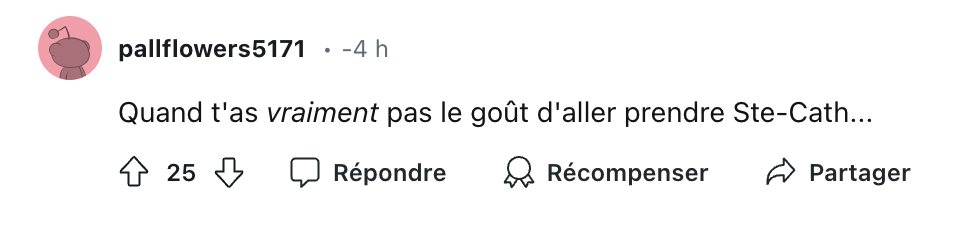Un Montréalais essaye de traverser l'inondation majeure à vélo et il a vécu toute une aventure