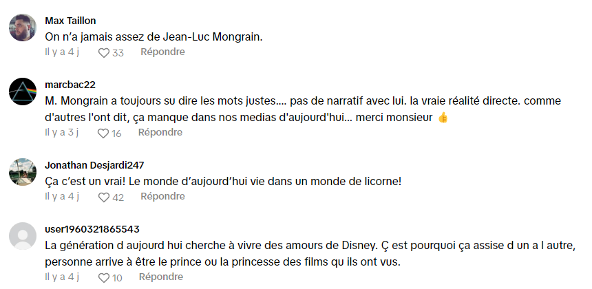 Jean-Luc Mongrain s'ouvre pour une très rare fois concernant son couple