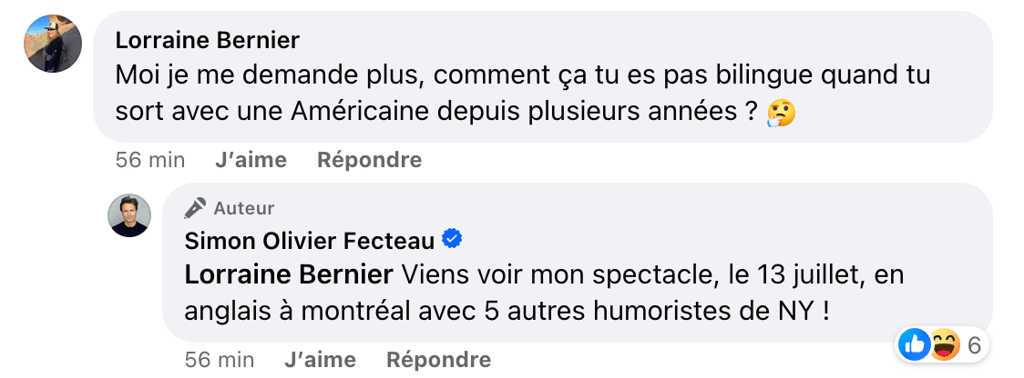 Simon Olivier Fecteau lance un gros débat sur l'eau chaude et les Québécois sont nombreux à réagir