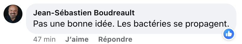 Simon Olivier Fecteau lance un gros débat sur l'eau chaude et les Québécois sont nombreux à réagir