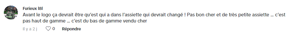 Un Québécois demande à St-Hubert de changer son logo car c'est maintenant un resto de luxe.