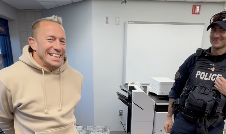Georges St-Pierre nous dévoile ce qu'il faut faire pour ne pas se faire arrêter par la GRC