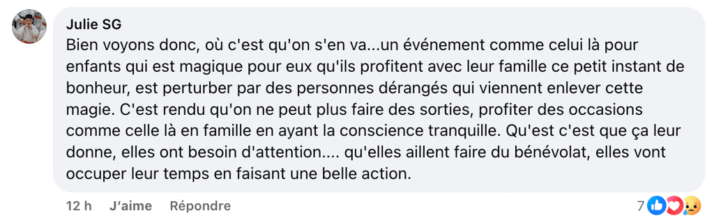 Une lame de rasoir découverte dans un sac de friandises distribué au défilé du père Noël à Sherbrooke