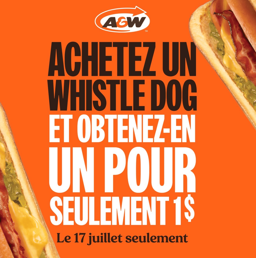 Une cliente capote en voyant sa facture après avoir acheté des hot-dogs chez A&W