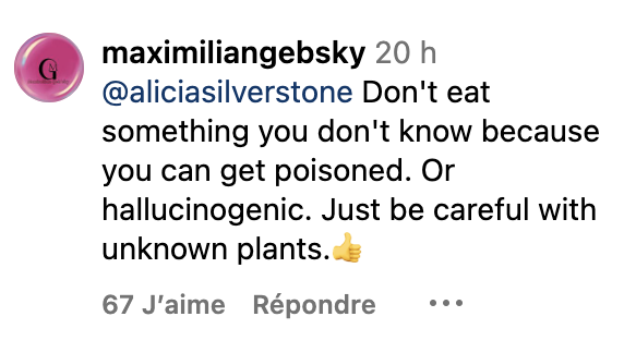 Les fans d'Alicia Silverstone inquiets suite à sa dernière publication Instagram
