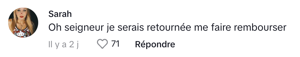 Mise-à-jour concernant la Québécoise qui a acheté un gâteau de fête désastreux à 60$