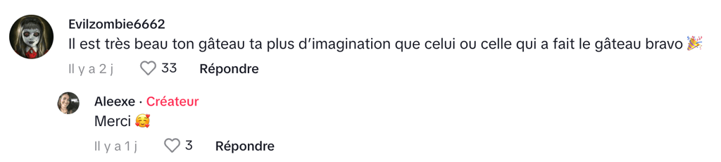 Mise-à-jour concernant la Québécoise qui a acheté un gâteau de fête désastreux à 60$