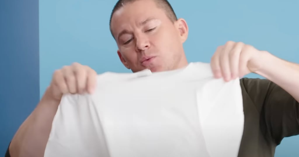 Channing Tatum avoue qu'il a acheté des nouveaux t-shirts pendant un an au lieu de les laver