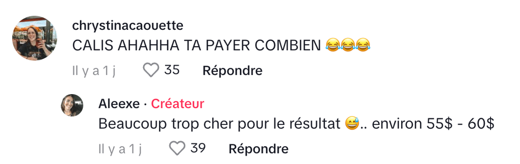 Une Québécoise achète un gâteau de fête à 60 $ et c'est un désastre quand elle le voit.