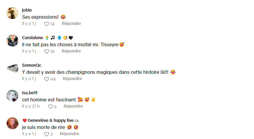 Charles Tisseyre raconte la fois qu'il a fait un énorme bad trip après avoir fumé.