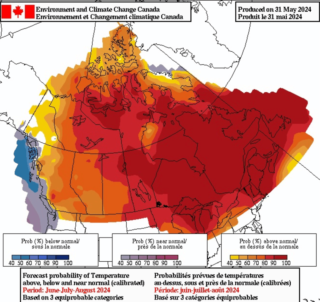 On sait maintenant à quoi va ressembler la météo de cet été selon les prévisions d'Environnement Canada