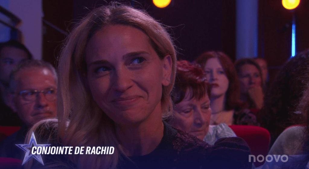 La femme Rachid Badouri fait une apparition surprise sur le plateau de Quel talent! 