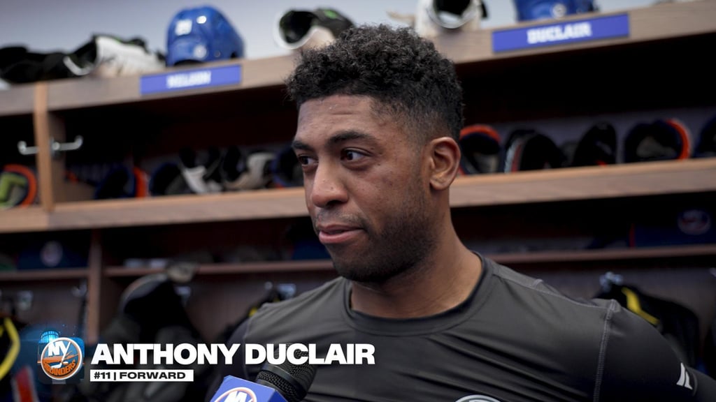 Anthony Duclair y va d'une solide déclaration à l'endroit de Lane Hutson