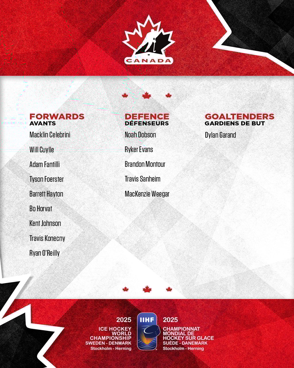 Sidney Crosby rejoint le Canada au Championnat du monde