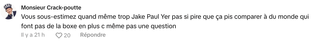 Georges Laraque est persuadé qu'il peut gagner contre Jake Paul