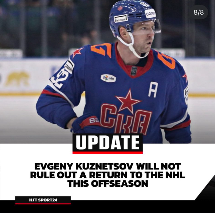 Libre comme l'air, Evgeny Kuznetsov pourrait-il intéresser le Canadien ?