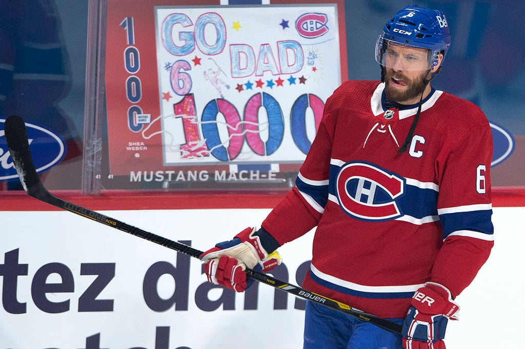 Shea Weber fait son entrée au Temple de la renommée et sera au Centre Bell dans quelques jours