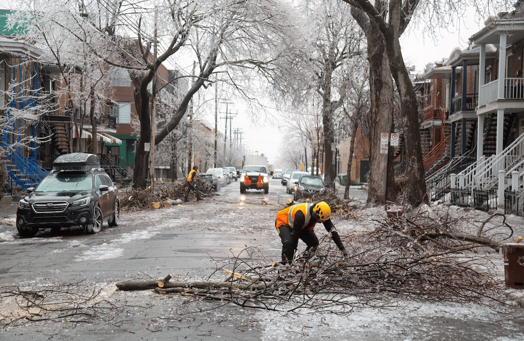 La météo pourrait causer de graves dégâts ce weekend. 