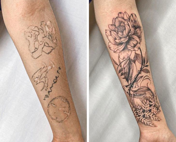 Deux tatoueuses métamorphosent des cicatrices en véritables oeuvres d’art