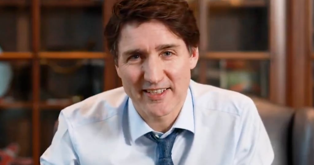 Justin Trudeau fait une demande spéciale à la population avant son départ