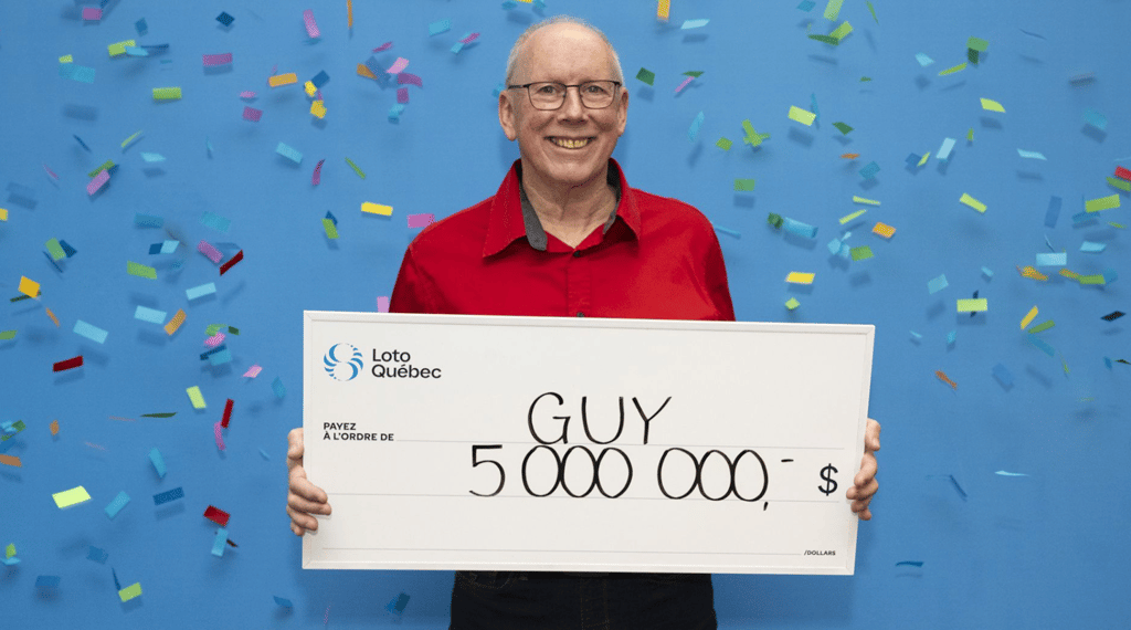 Un Québécois remporte 5 millions au Lotto 6/49 à quelques jours de Noël