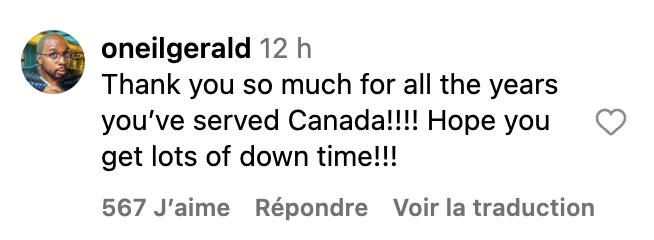 Un commentaire revient souvent après la photo de Justin Trudeau dans un Canadian Tire