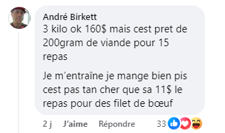 Un internaute dénonce le prix de la viande chez Costco et ça s'enflamme dans les commentaires .