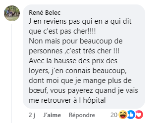 Un internaute dénonce le prix de la viande chez Costco et ça s'enflamme dans les commentaires .