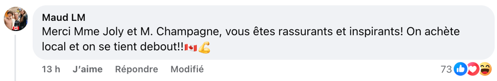 Un commentaire revient beaucoup après le passage des ministres Joly et Champagne à Tout le monde en parle