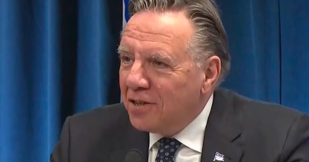 François Legault n'exclut pas de couper l'électricité aux Américains en riposte aux tarifs douaniers de Donald Trump