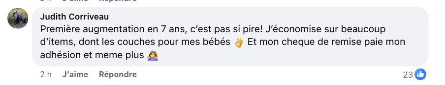 Augmentation importante du prix de l'abonnement chez Costco