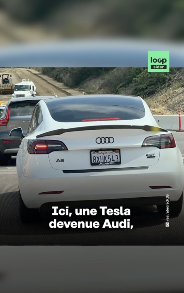 Des automobilistes essayent de faire passer leur Tesla pour un véhicule d'une autre marque