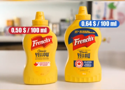 Les gros formats ne sont pas toujours les plus économiques à acheter à l'épicerie. 