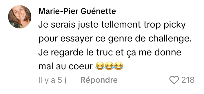 Une Québécoise goûte à de la nourriture louche du Dollarama et son courage impressionne les internautes