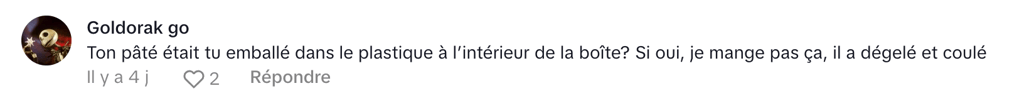 Une Québécoise fait une découverte étrange en ouvrant son pâté au poulet St-Hubert