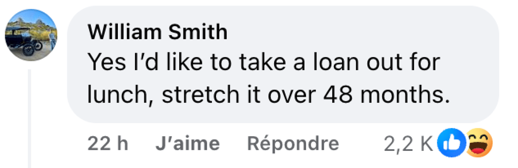 Le prix d'un repas chez McDonald's sème la confusion chez les internautes