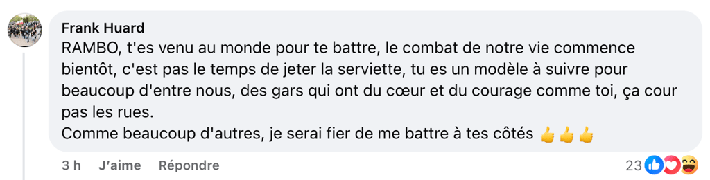 Rambo Gauthier réagit à son congédiement dans une vidéo sans filtre