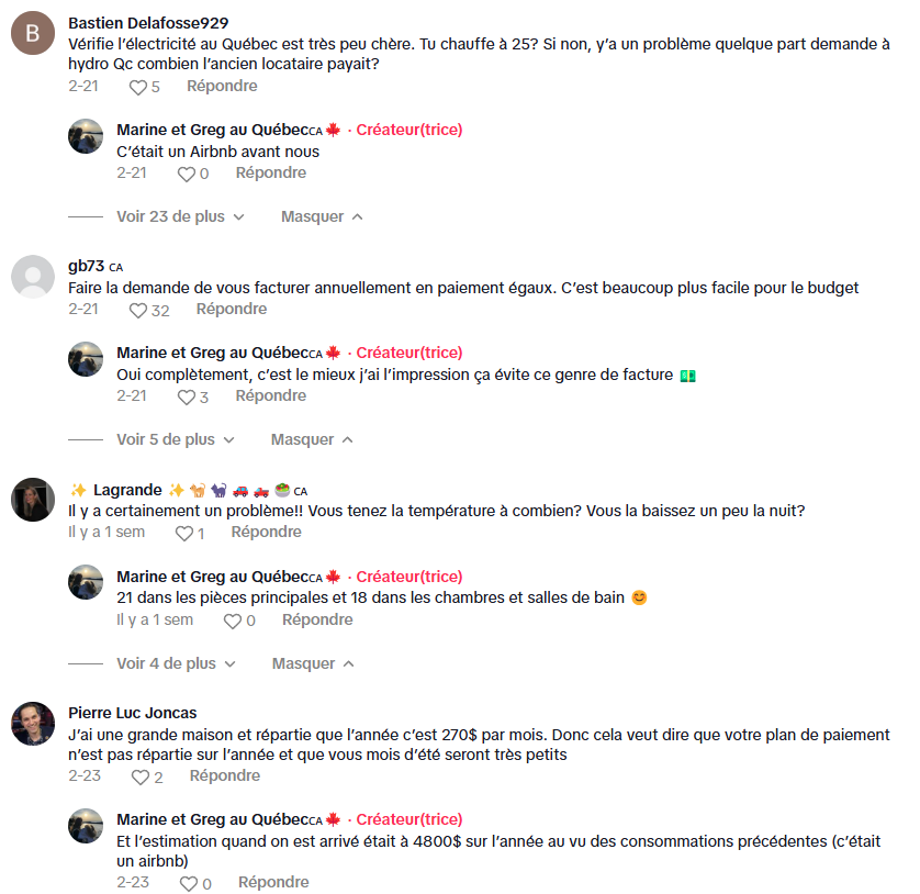 Une Française choquée par le montant de sa facture d'Hydro-Québec