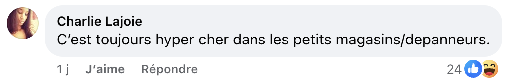 Le prix d'une livre de beurre dans un dépanneur du Québec fait beaucoup jaser  