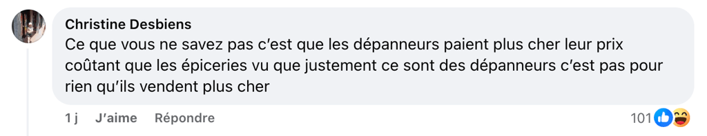 Le prix d'une livre de beurre dans un dépanneur du Québec fait beaucoup jaser  