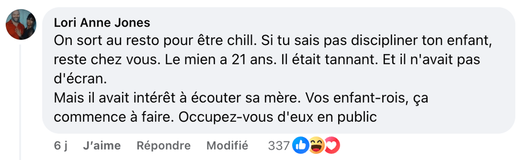 Un restaurant du Québec dans l'eau chaude après une publication controversée sur les médias sociaux